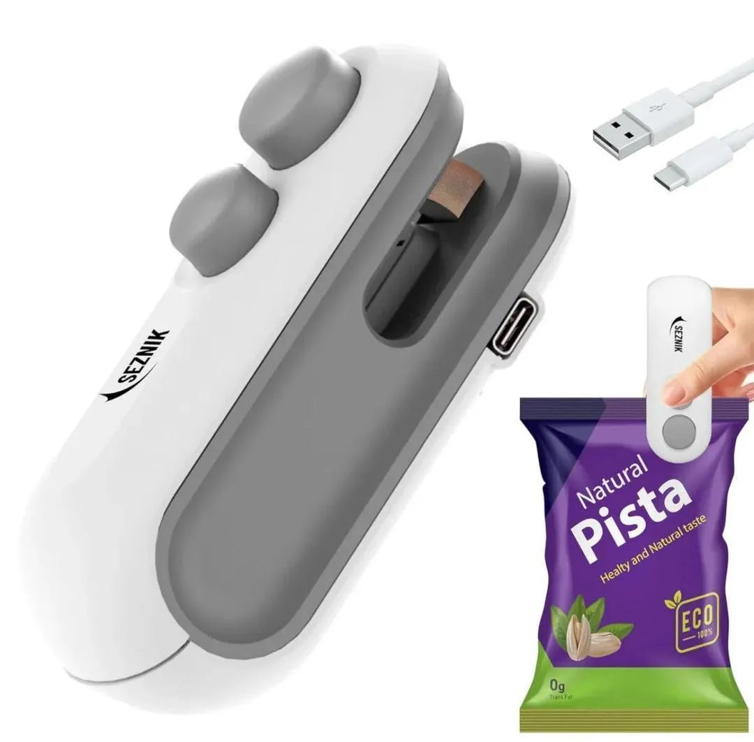 نمکو 2 دن میں نرم؟ ❌
اب 1 مہینہ کرکرا رہے گی ✅

USB-C Mini Sealing Machine
موبائل چارجر سے چارج ہو گی
2 سیکنڈ میں سیل 🔥

COD پورے پاکستان Rs. 599
آرڈر کے لیے DM کرو یا لنک بائیو میں

#kitchengadgets #minisealer #paktiktok #gharhakam #crispsaver