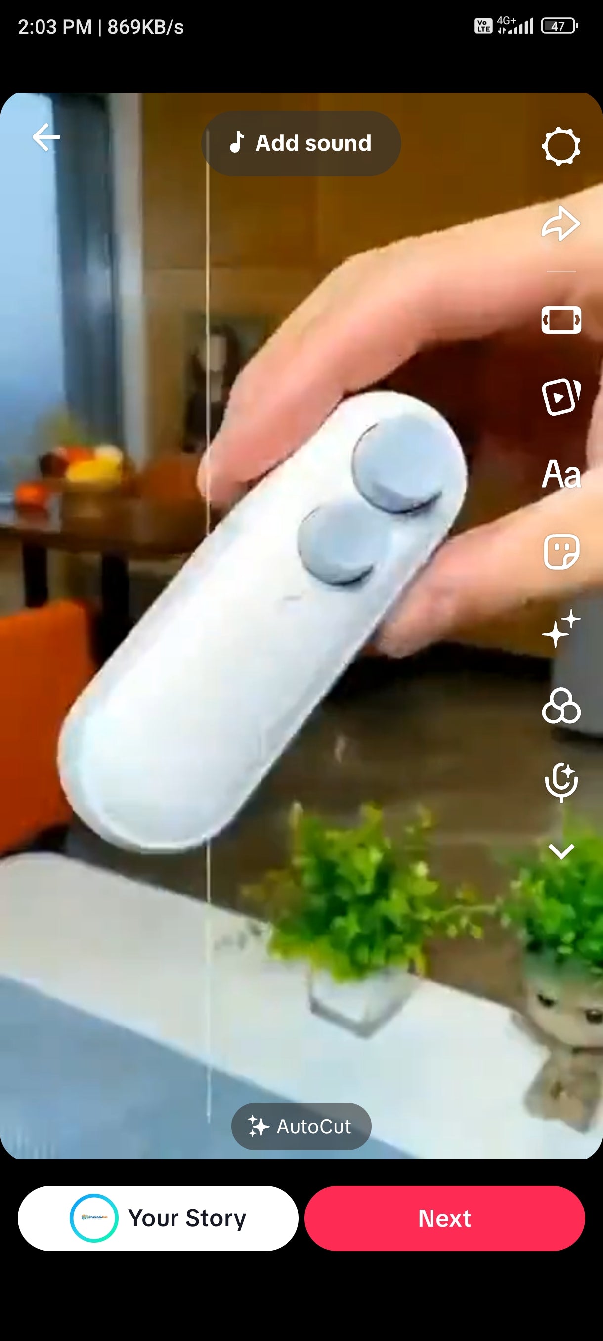 نمکو 2 دن میں نرم؟ ❌
اب 1 مہینہ کرکرا رہے گی ✅

USB-C Mini Sealing Machine
موبائل چارجر سے چارج ہو گی
2 سیکنڈ میں سیل 🔥

COD پورے پاکستان Rs. 599
آرڈر کے لیے DM کرو یا لنک بائیو میں

#kitchengadgets #minisealer #paktiktok #gharhakam #crispsaver