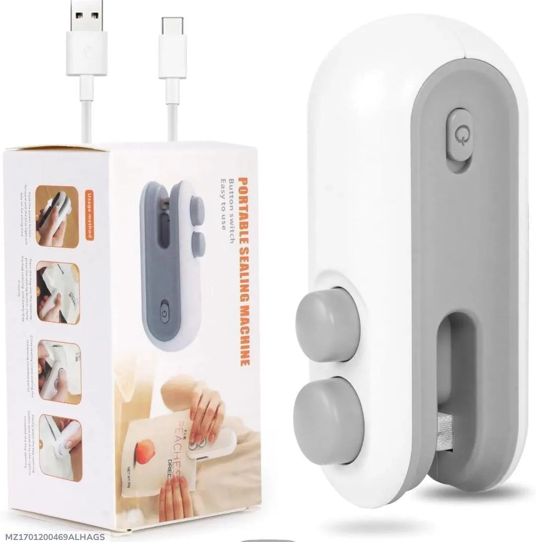 نمکو 2 دن میں نرم؟ ❌
اب 1 مہینہ کرکرا رہے گی ✅

USB-C Mini Sealing Machine
موبائل چارجر سے چارج ہو گی
2 سیکنڈ میں سیل 🔥

COD پورے پاکستان Rs. 599
آرڈر کے لیے DM کرو یا لنک بائیو میں

#kitchengadgets #minisealer #paktiktok #gharhakam #crispsaver